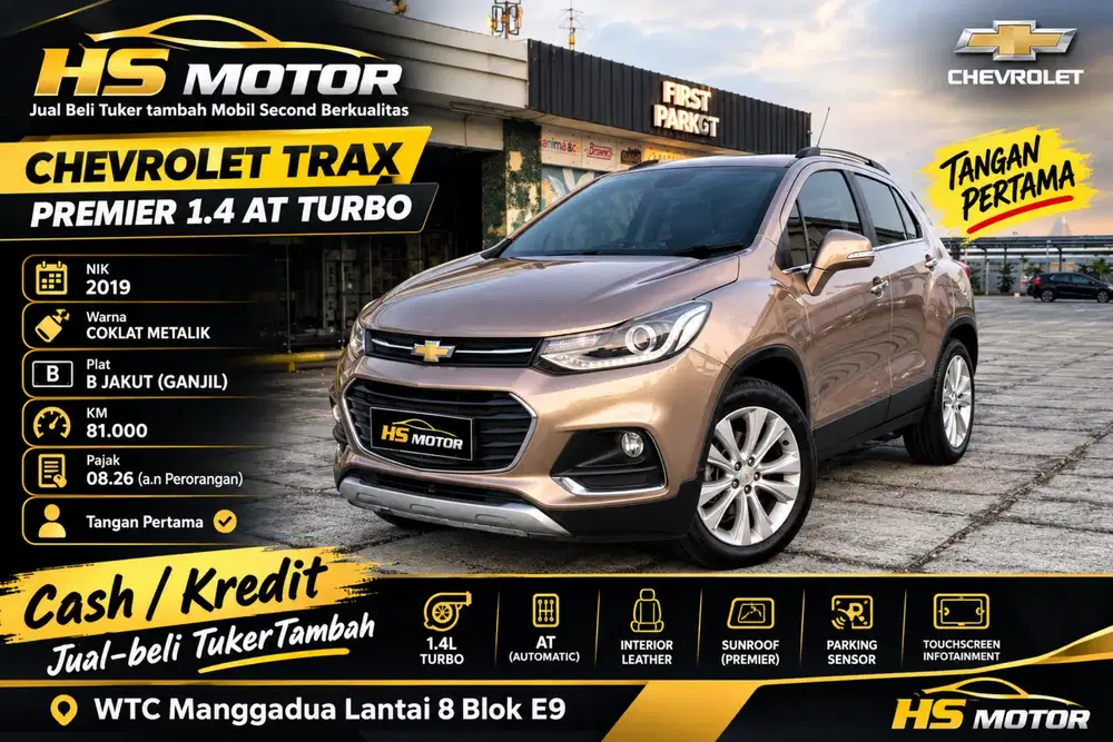 Chevrolet Trax 1.4 AT Premier 2019 Istimewa