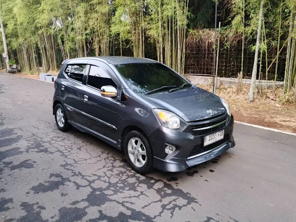 TOYOTA AGYA 2014 TRD MANUAL ABU ABU METALIK