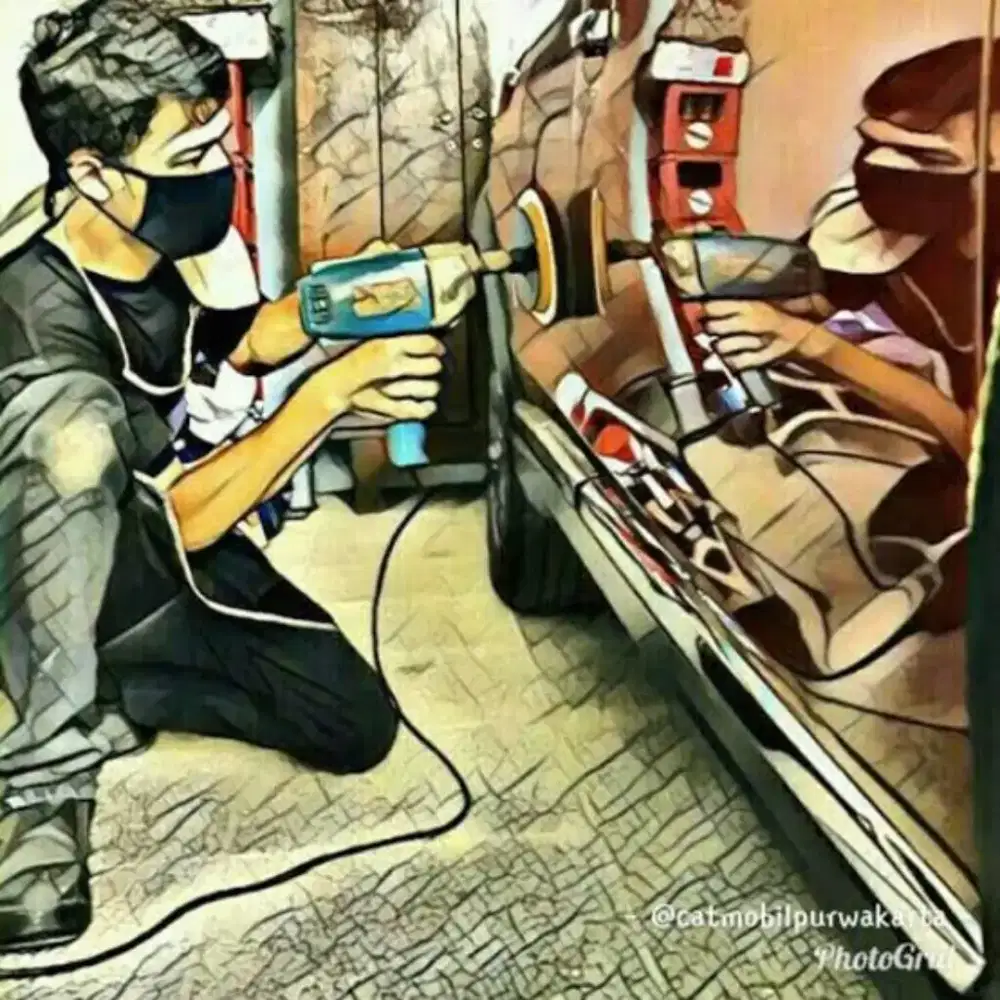 Dibutuhkan tukang poles mobil berpengalaman