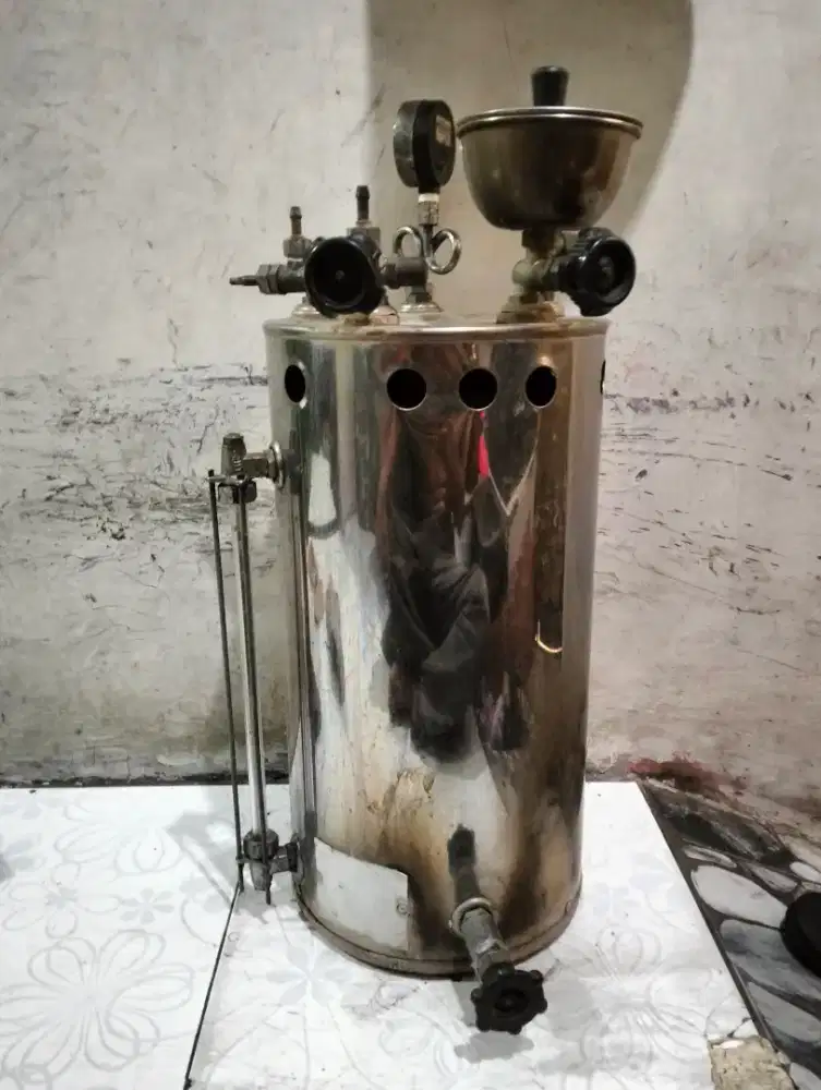 Kompor laundry kompor uap boiler NAGAMOTO