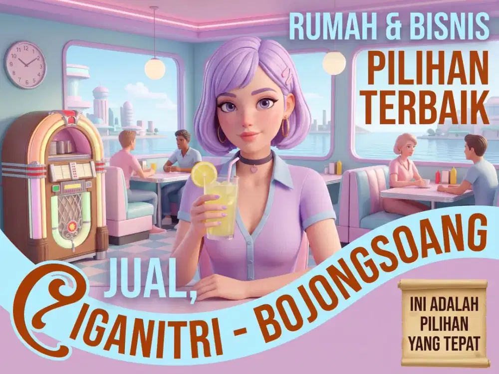 JUAL RUMAH DI CIGANITRI, BOJONGSOANG, KAB BANDUNG.