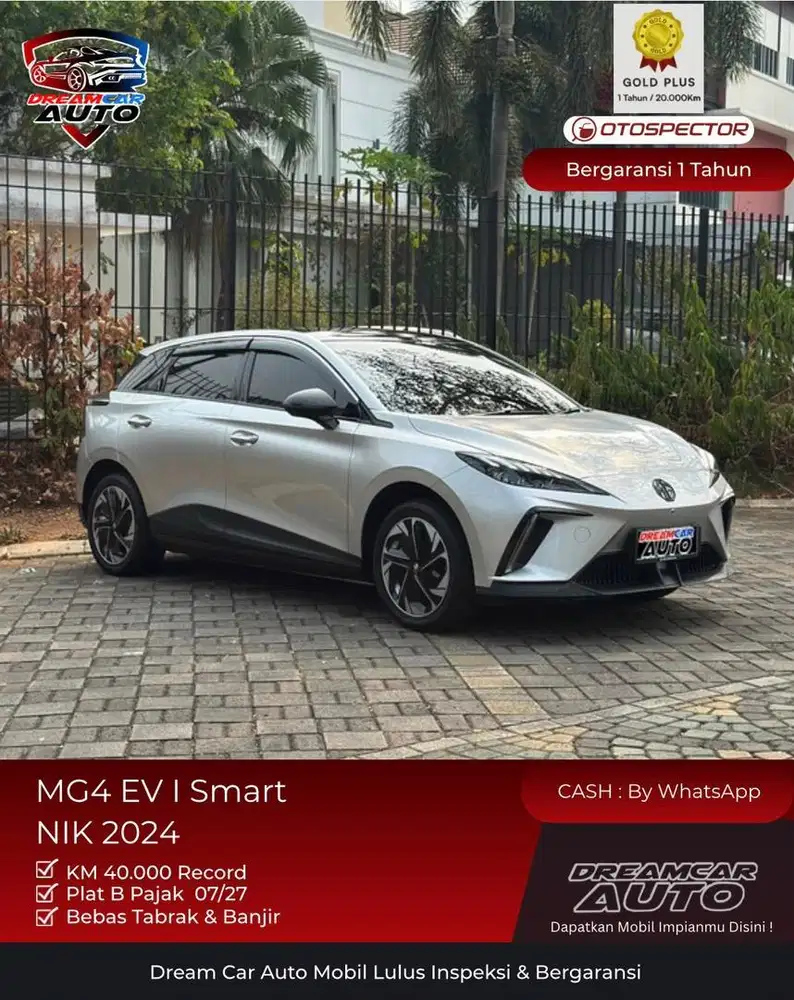 [ Listrik ] MG 4 EV Ismart Magnify 2024 Non Ignite bensin HS ZS VS HEV