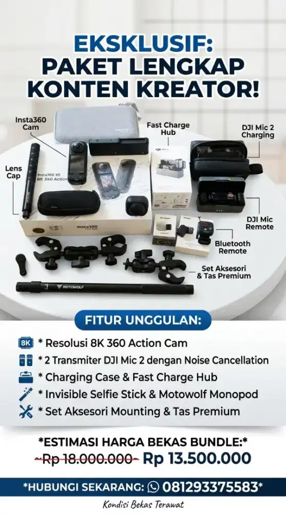 Camera Insta360 x5