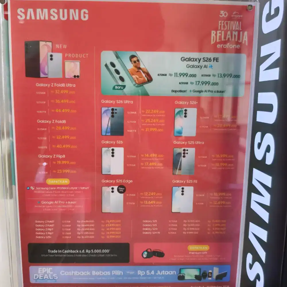 SAMSUNG SERIES S dan Z