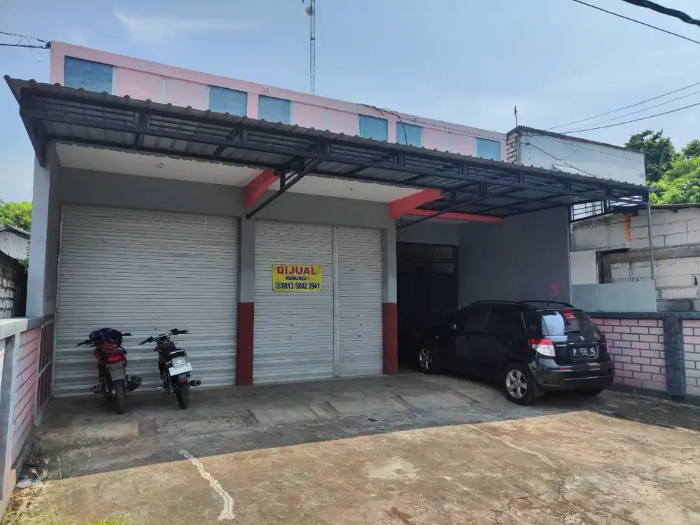 Dijual Bangunan Komersil (RUKO + RUMAH + TANAH)