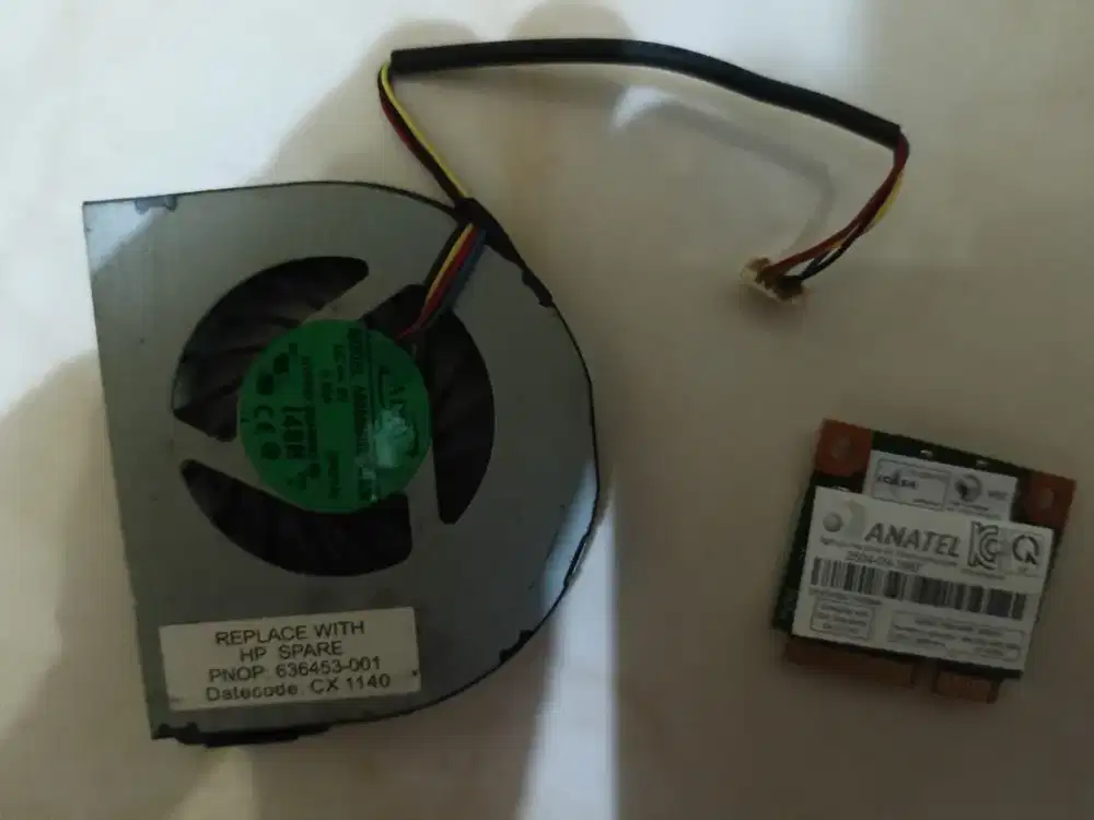 Wireless & kipas laptop