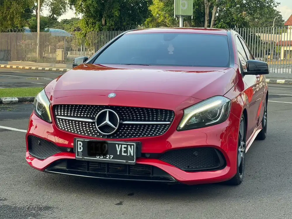 DIJUAL CEPAT MOBIL MERCY A200 MERAH AT 2015