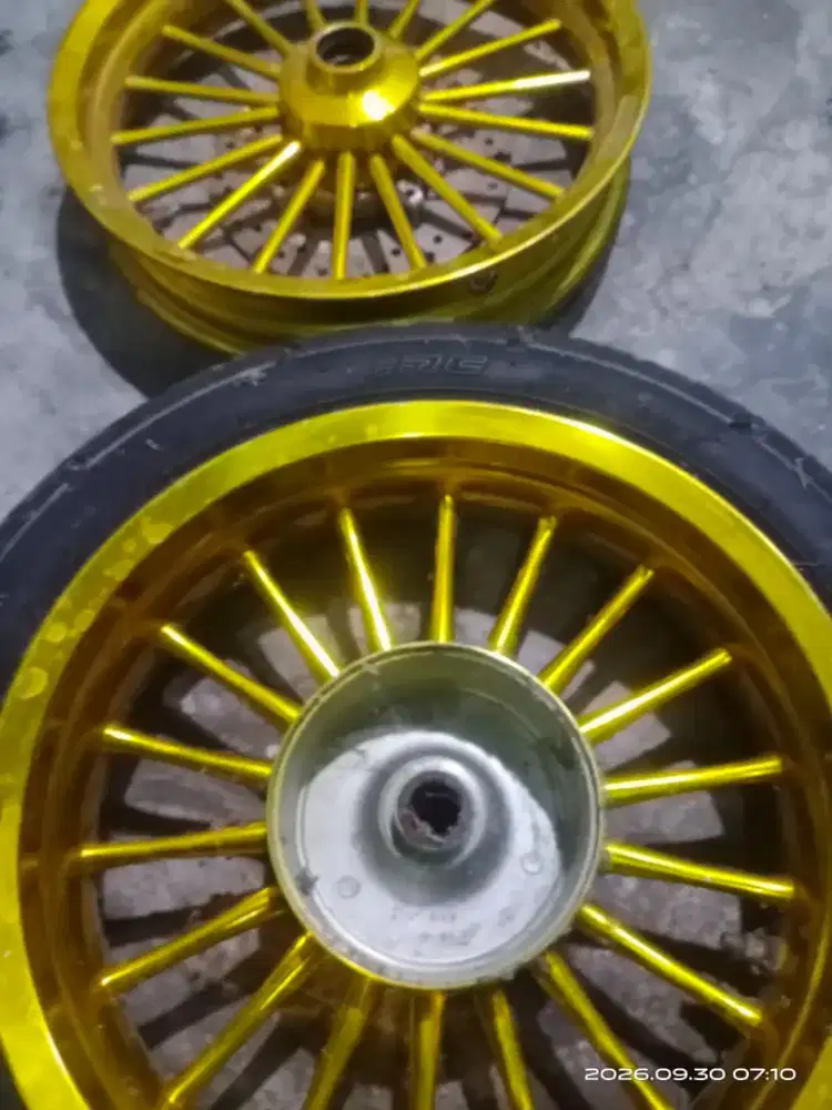 Jual velg copotan PCX warna gold