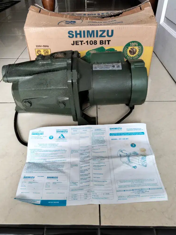 Jual Pompa Shimizu Semi Jet 108 BIT