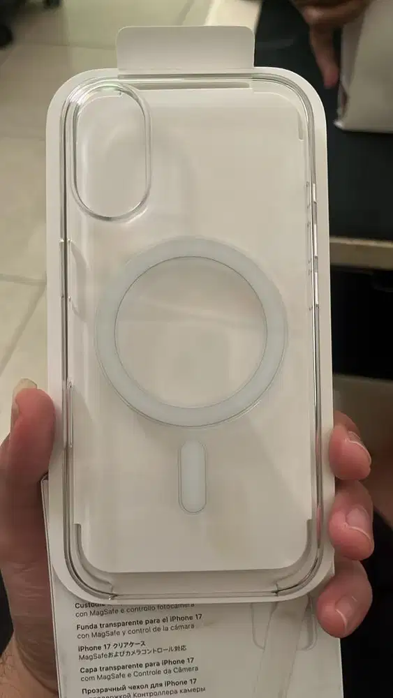 Casing Transparan iPhone 17 dengan MagSafe - [Warna]