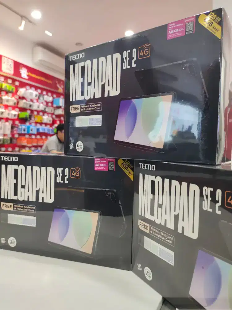 TECNO MEGAPAD SE 2, BISA PAKE KARTU, FREE KEYBOARD