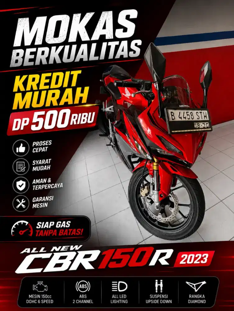 PROMO TERBATAS DP MULAI 500RIBU SYARAT KTP&KK