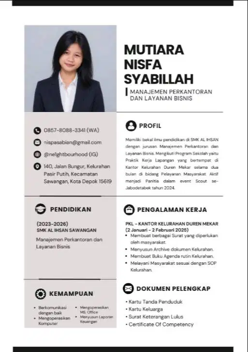 INFO LOWONGAN PEKERJAAN