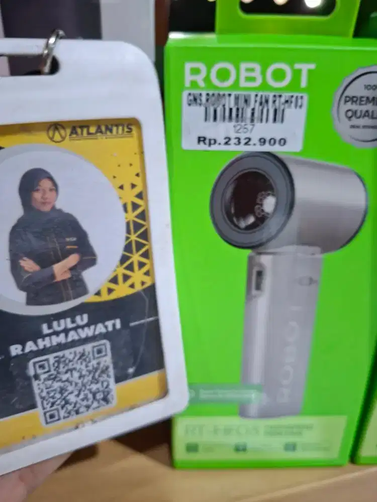 ROBOT MINI FAN RT-HF03