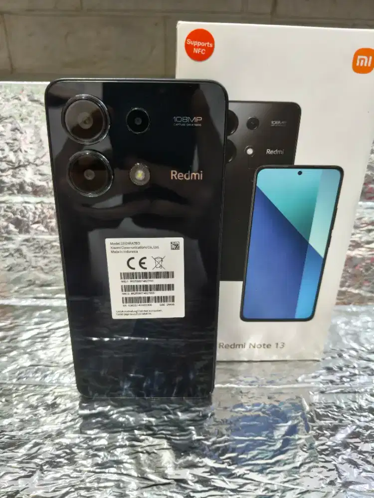 Redmi note 13 8/256 mulus nominus lengkap