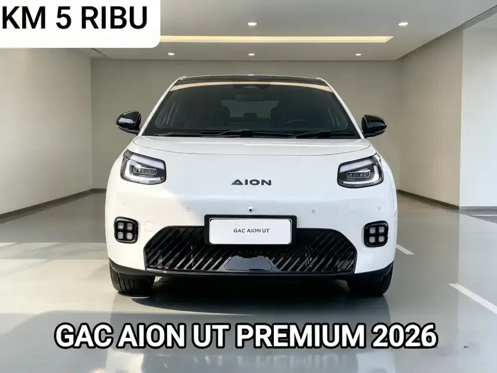 AION UT PREMIUM 2026 AT EV, KM 5Ribu, Pajak Panjang