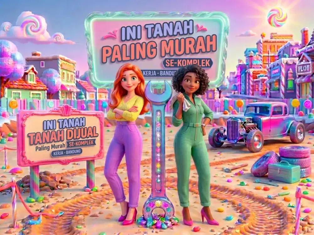 JUAL TANAH DI CIJERAH, MELONG, BANDUNG KOTA.