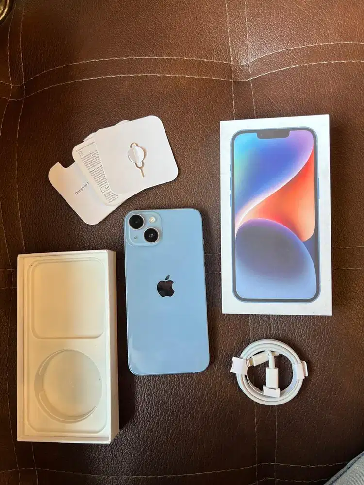 iPhone 14 128GB Blue Resmi Indonesia