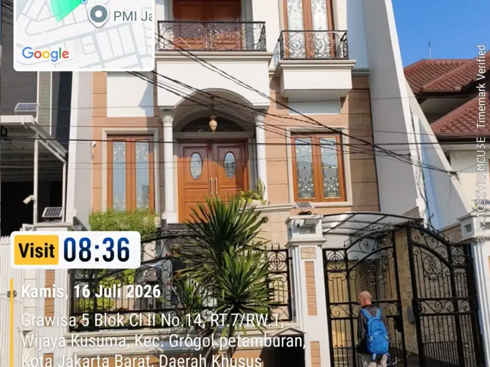 Dijual Lelang Rumah Perumahan Grawisa, Jalan Pangeran Tubagus Angke, Kelurahan Wijaya, Kusuma, Kecamatan Grogol Petamburan, Jakarta Barat