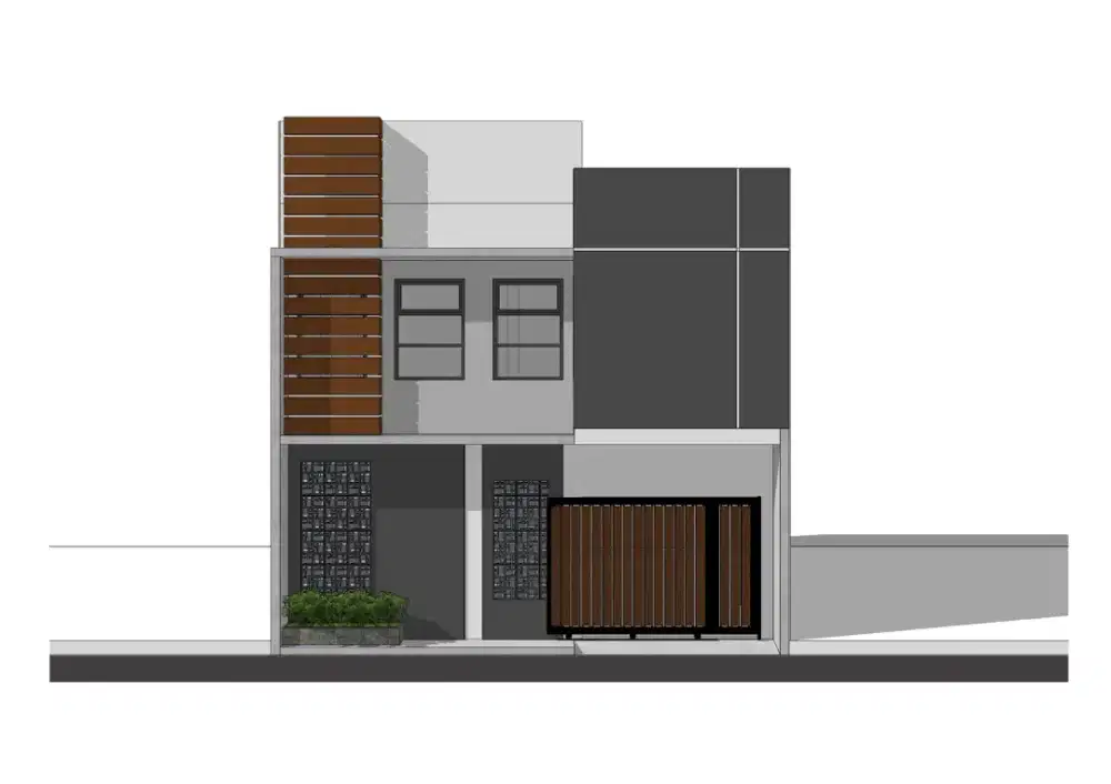Dijual tanah bonus desain kos2an 2lantai exclusive