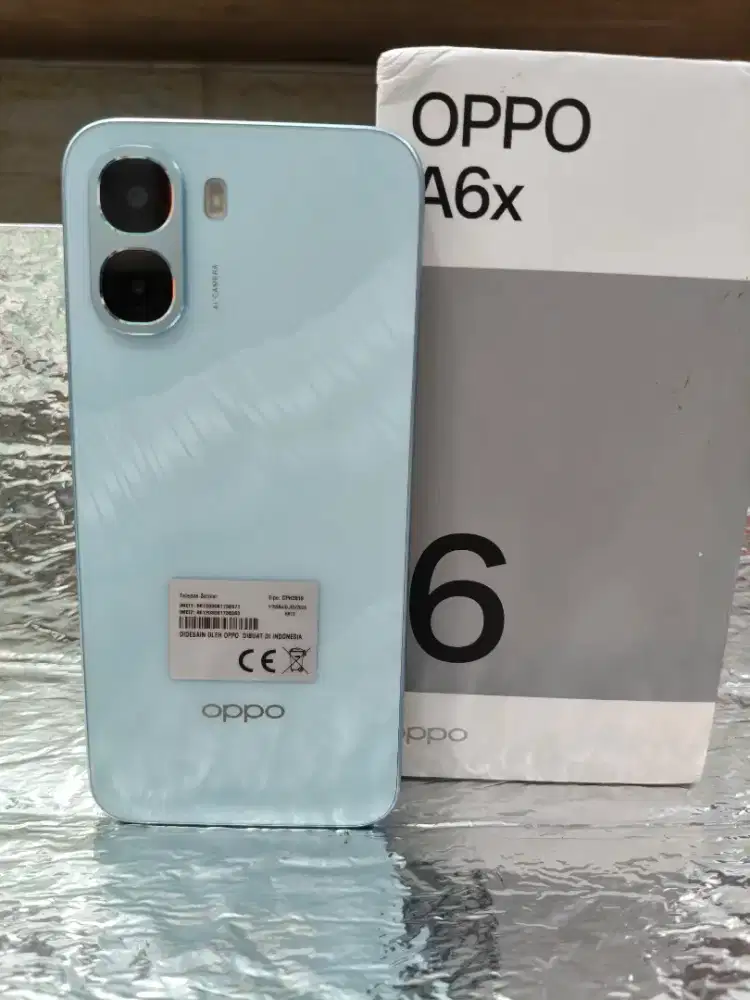 Oppo A6x 6+12/256 mulus no minus lengkap