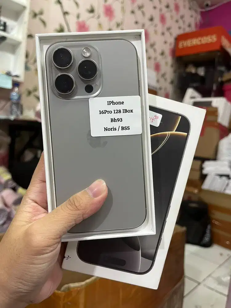 iPhone 16 PRO 128GB, iBox, NATURAL TITANIUM