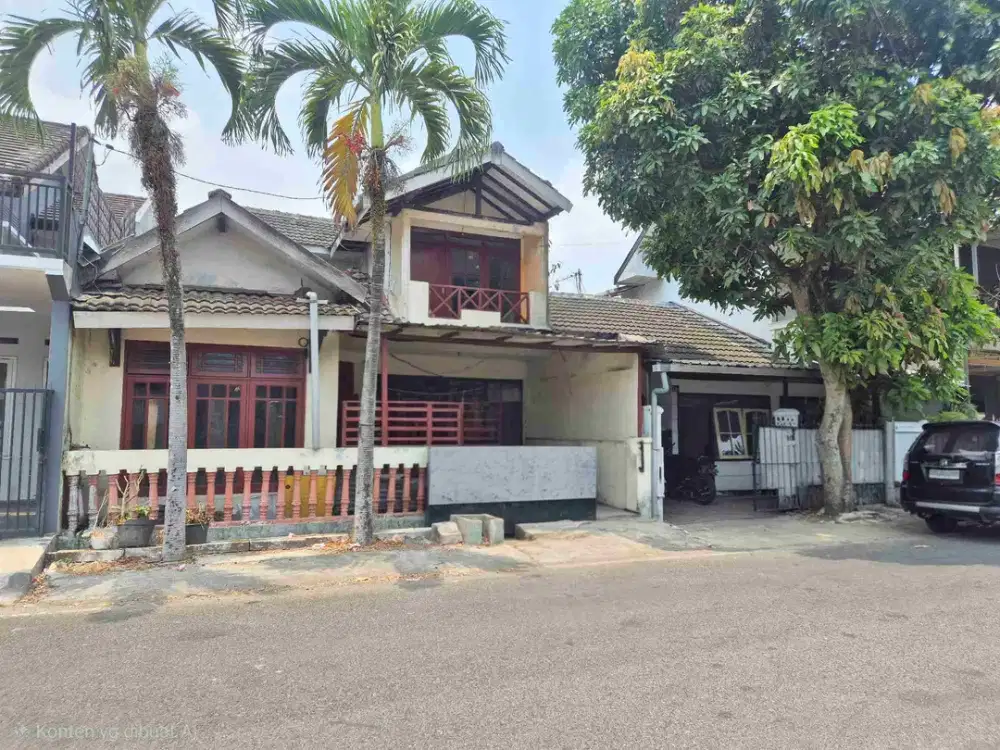 Rumah Strategis Untuk Usaha Area Perumahan Sulfat Row Jalan Lebar