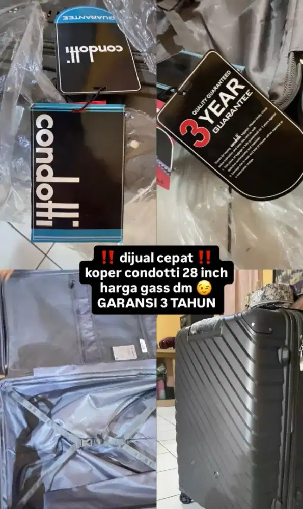 Dijual cepat Koper Condotti (New)