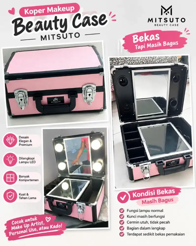 Dijual koper makeup Mitsuto