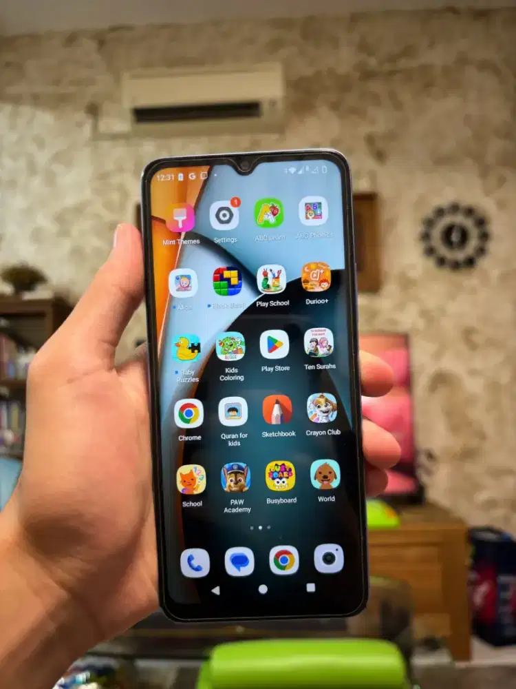 XIAOMI REDMI A3 2025 (+4)4GB 128GB BLACK MULUS