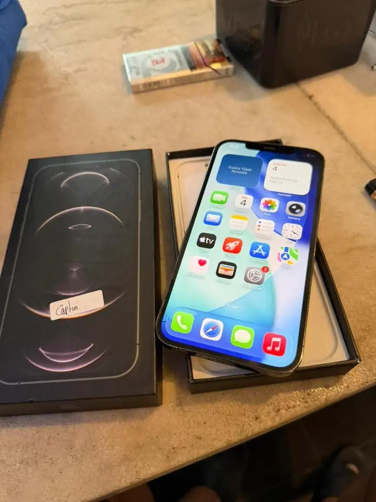 Iphone 12 promax 256GB ex inter Hp dus aja mines kamera