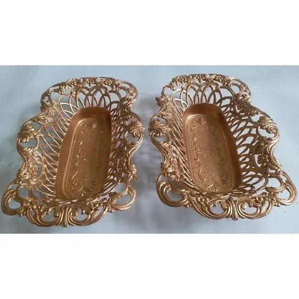 Antik dan unik Art Nouveau Tempat buah - buahan era kolonial buatan It