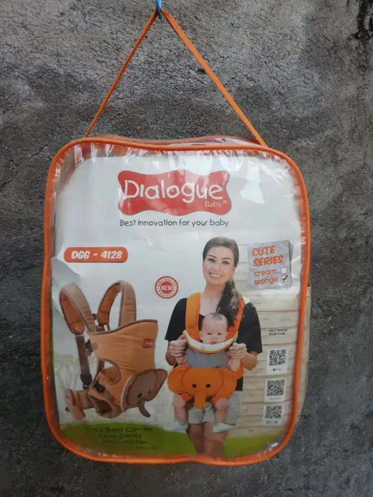 Gendongan Bayi Dialogue Baby Cute Series 3-in-1