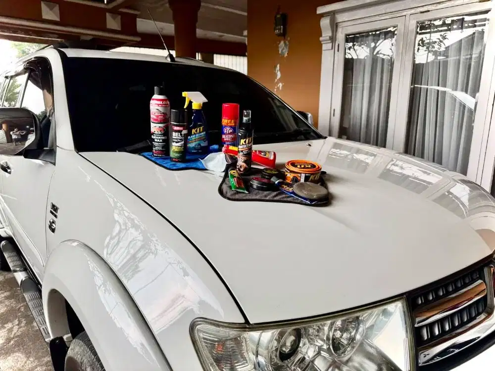 DIJUAL / OVER KREDIT  PAJERO SPORT DAKAR VGT 2015 White Pearl