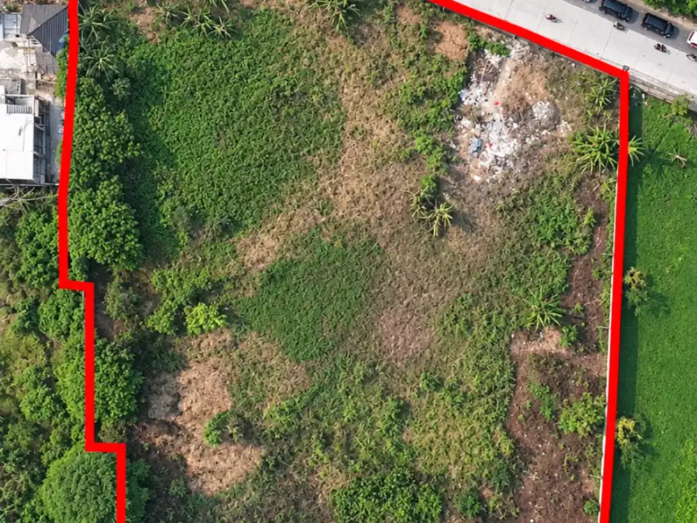 Tanah Siap Bangun Luas 5286 Meter Mauk Tangerang Cocok untuk Gudang industri
