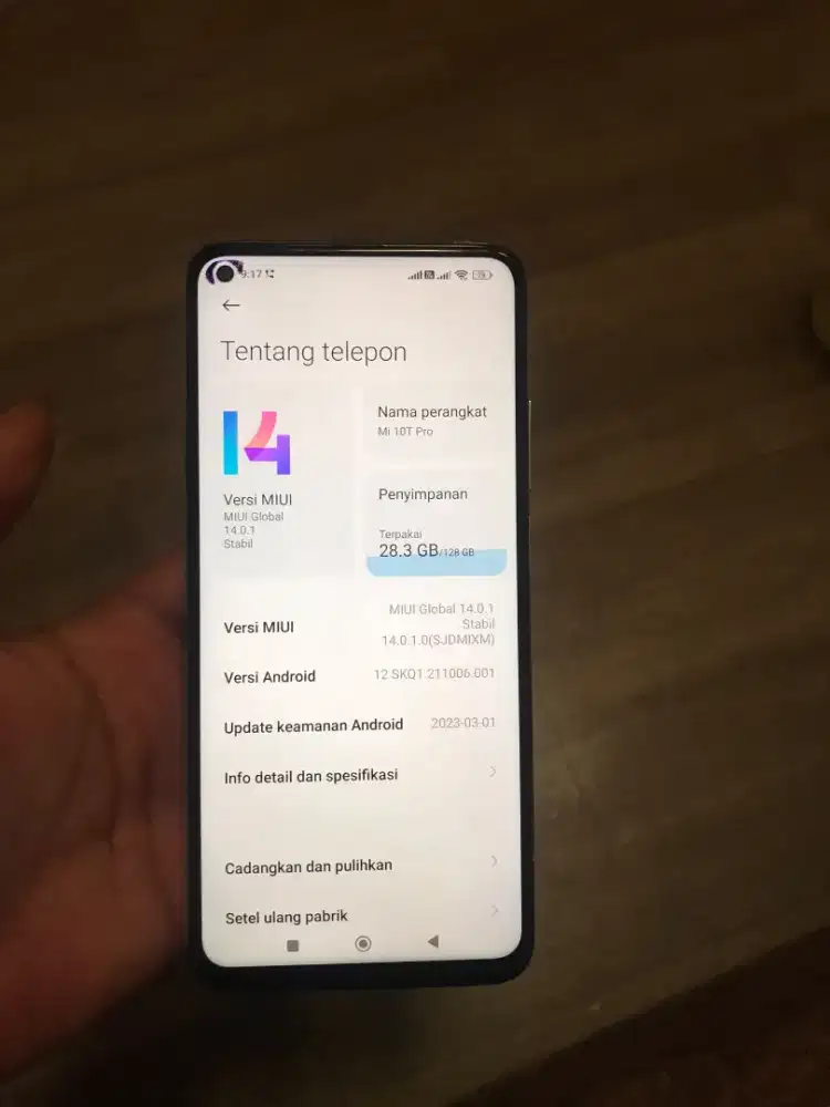 mi 10t pro 8+5/128