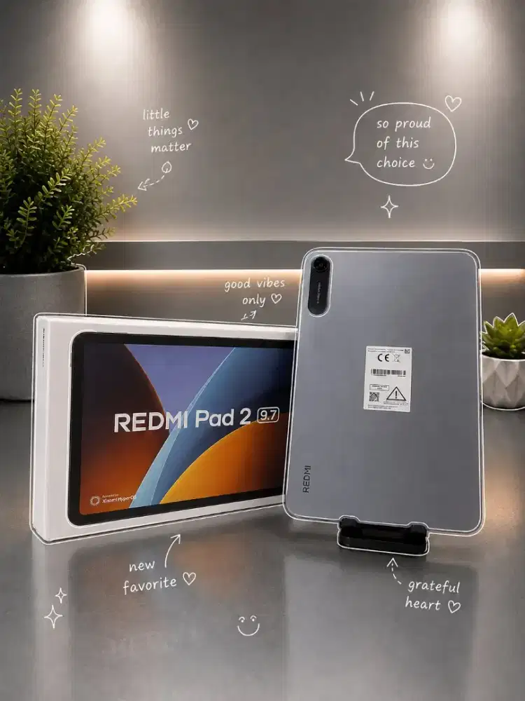 Redmi Pad 2 9,7in Batrei 7600 spek gaming