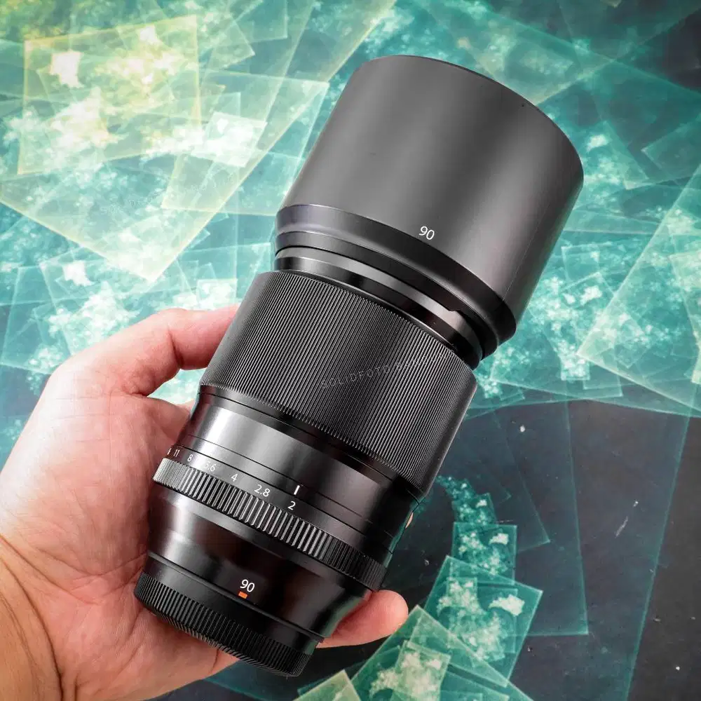 Fujinon XF 90mm F2. Fullset Mulus Sekali. Fuji Fujifilm