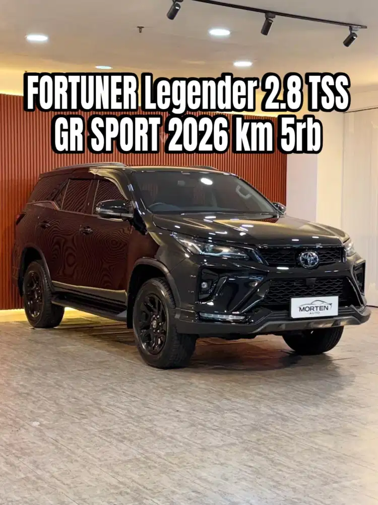 [km 5rb] Toyota Fortuner Legender 2.8 GR Sport TSS 2026