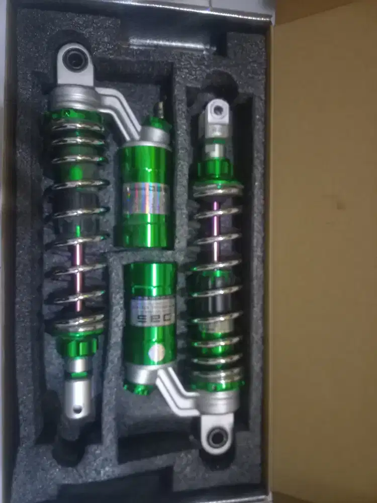Sock backer DBS Green Crhome nmax New/Old belakang