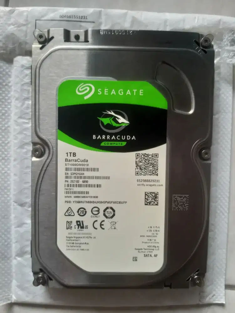 Hardisk interbal  pc 1 TB