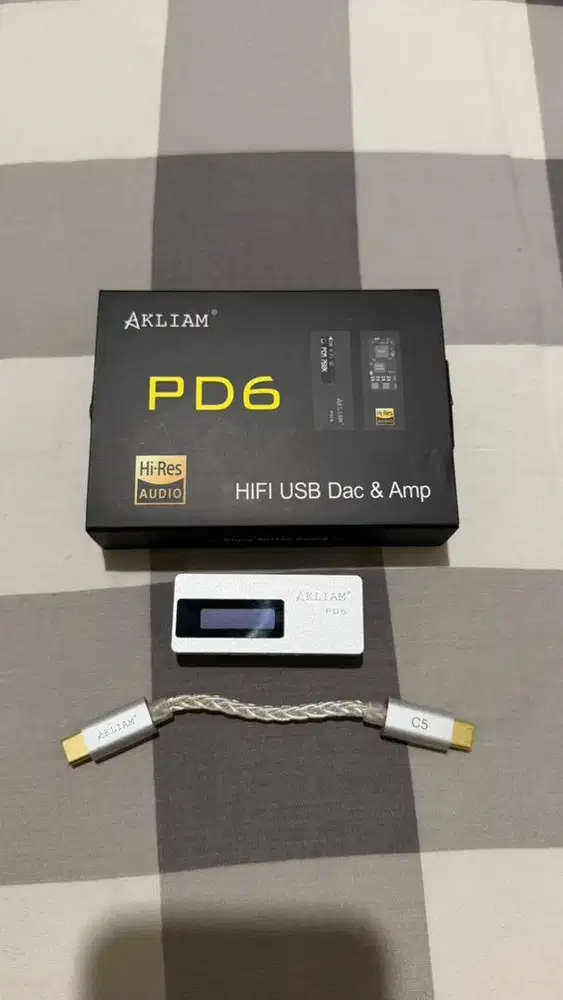 Akliam PD6 HIFI USB DAC & Amp hires audio