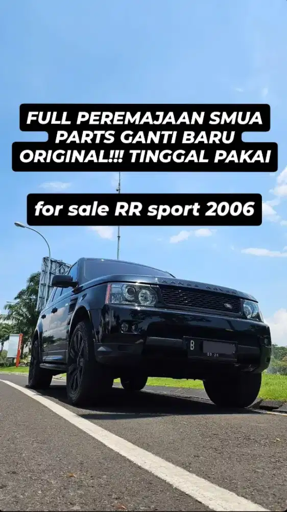 RANGE ROVER SPORT COLLECTOR ITEM FULL PEREMAJAAN 4.2 V8 AT
