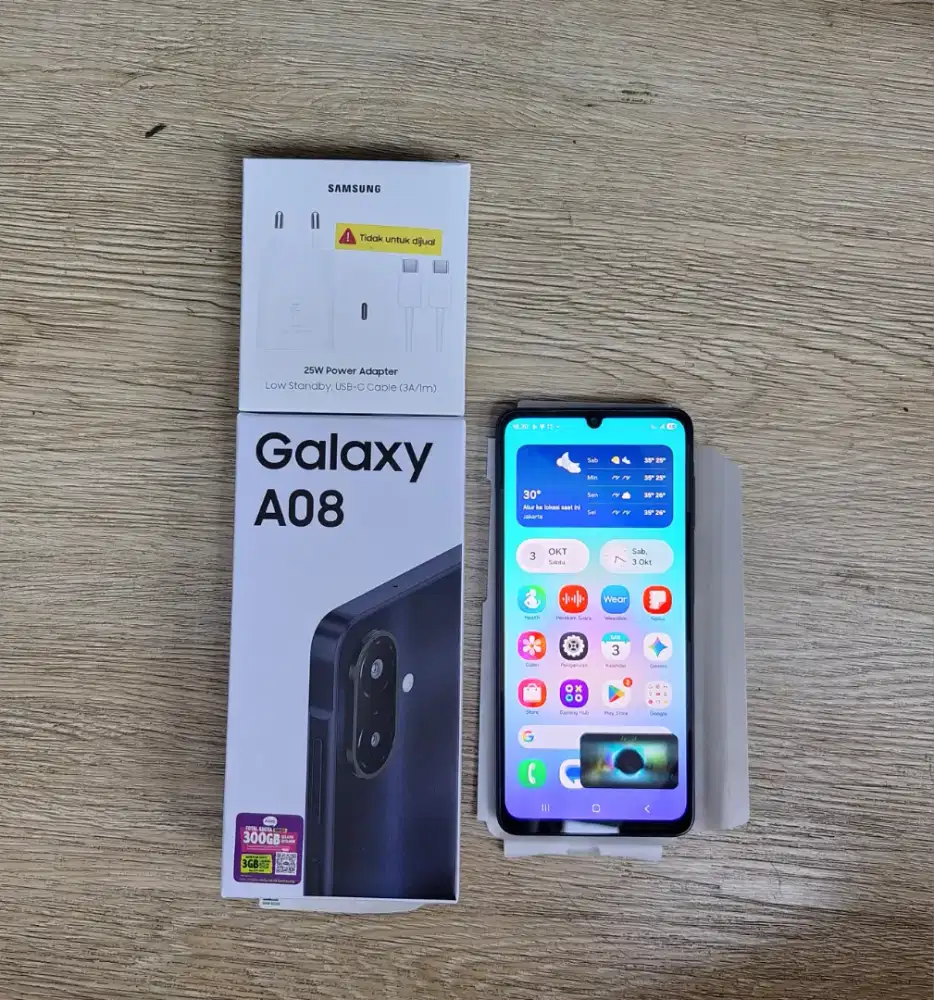 SAMSUNG GALAXY A08 cuma 8rbuan aja /hari