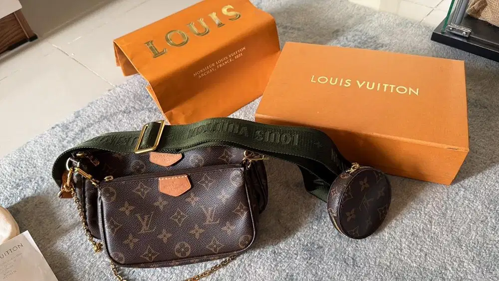 Jual LV Multi Pochette Monogram Khali 2021