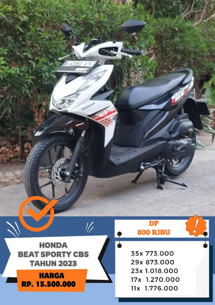 Km 3 ribu!! HONDA BEAT SPORTY CBS Tahun 2023