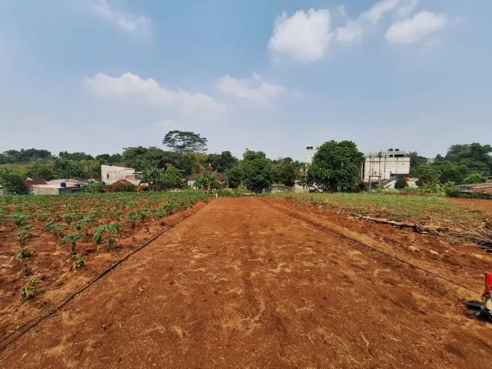 Jual Tanah Termurah SHM di Bomang - Cocok Invest/Hunian - 10 Menit Stasiun Bojong Gede