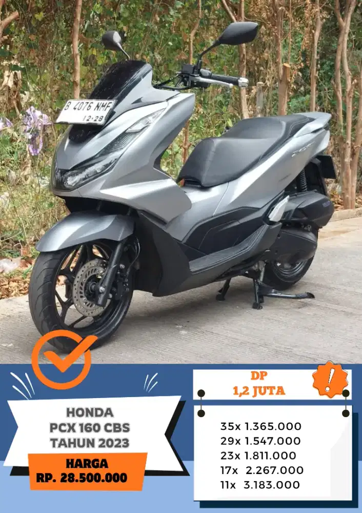 HONDA PCX 160 CBS TAHUN 2023