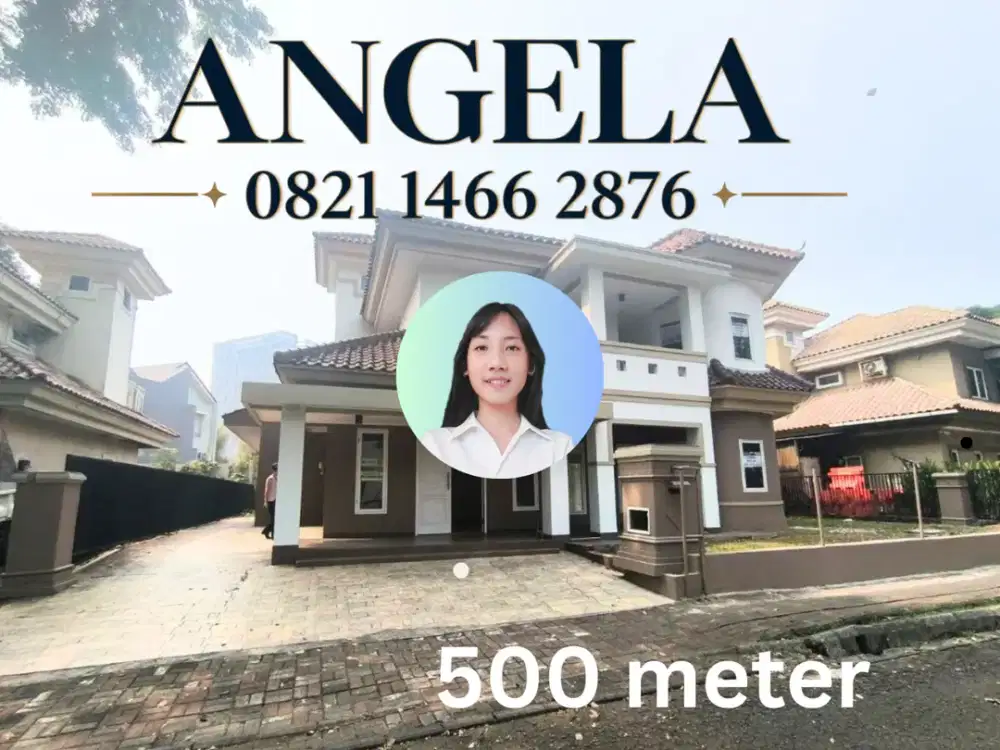 500 METER RUMAH MEWAH Old Money AREA GOLF 70 JUTA SUVARNA SUTERA LAVON TANGERANG