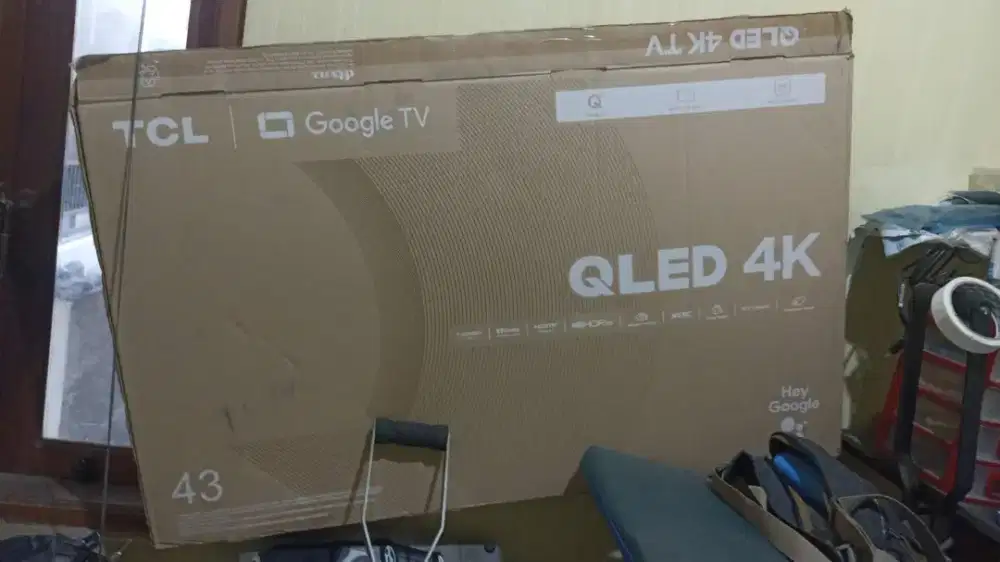TV TCL QLED 4K 43 INCI